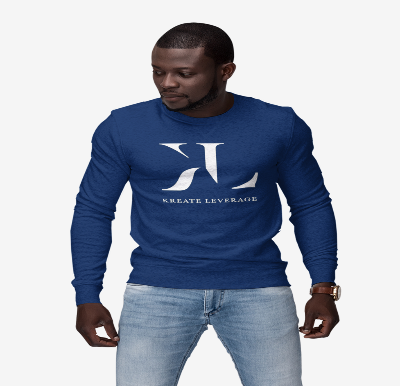 Navy Blue Crewneck